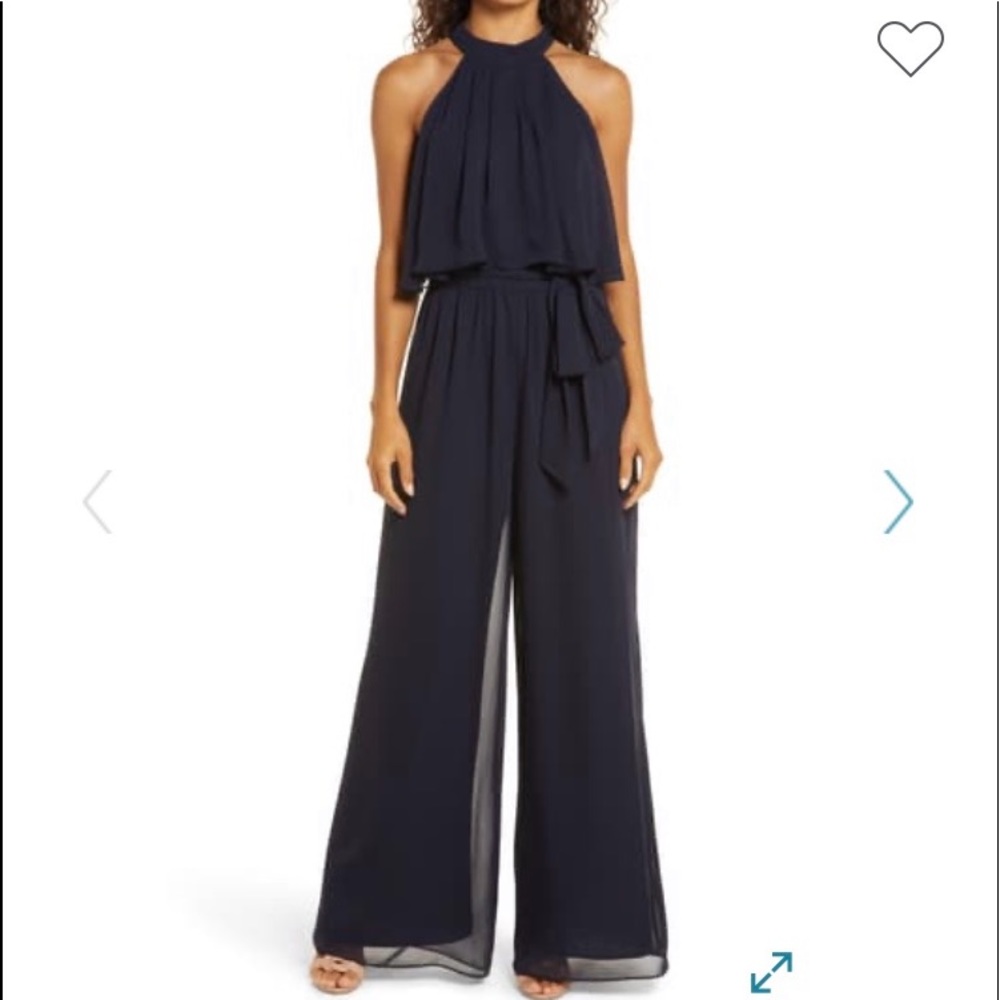 Eliza J’s Navy Blue Jumpsuit